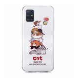 Gumený kryt na Samsung Galaxy A71 5G - Cats