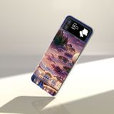 Plastový kryt Pattern na Samsung Galaxy Z Flip4 - Mesačná veža