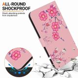 Peňaženkové kožené puzdro Crystal Drawing na Motorola Edge 40 Pro - Cherry Blossoms