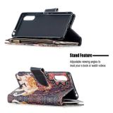 Peňaženkové kožené puzdro na Sony Xperia L4 - Flower Elephant