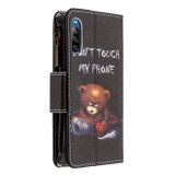 Peňaženkové kožené puzdro na Sony Xperia L4 - Bear