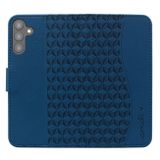 Peňaženkové kožené puzdro Business na Samsung Galaxy A25 5G - Royal Modrá
