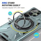 Ring Holder kryt Magsafe na Samsung Galaxy S24 Ultra 5G - Zelená