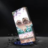 Peňaženkové 3D puzdro na Moto G54 5G / G54 5G Power Edition - Diamantové Srdce