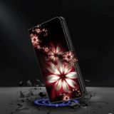 Peňaženkové 3D puzdro Shockproof na Motorola Moto G04/ G24 - Úžasné kvety