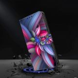 Peňaženkové 3D puzdro Crystal na Motorola Moto G34 G5 - Farebná kvetina