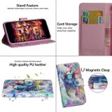 Peňaženkové 3D puzdro na Samsung Galaxy A51 5G -Watercolor Owl