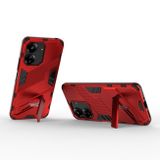 Kryt Punk Armor na Xiaomi Redmi 13C - Červená