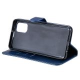 Peňaženkové kožené puzdro na Samsung Galaxy A31 - Modrý