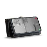 Multifunkčné peňaženkové puzdro CaseMe Detachable na Samsung Galaxy S24 5G - Čierna