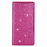 Peňaženkové Glitter puzdro na iPhone 11 Pro Max - rose Red