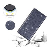 Peňaženkové Glitter puzdro na iPhone 11 Pro Max - Grey