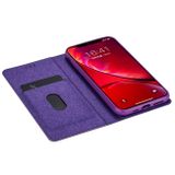 Peňaženkové Glitter puzdro na iPhone 11 Pro Max - Purple