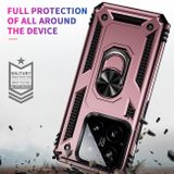 Kryt Magnetic Holder Armor na Xiaomi 14 - Ružovo zlatá