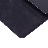 Peňaženkové kožené puzdro Skin Feel Butterflies na Galaxy A55 5G - Čierna