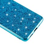 Gumený Glitter kryt na Samsung Galaxy A51 5G - Strieborná