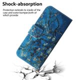 Peňaženkové kožené puzdro na LG K51S - Apricot Flower