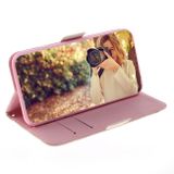 Peňaženkové 3D puzdro na iPhone 12/12 Pro - Magnolia