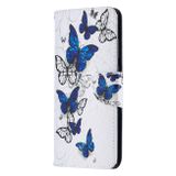 Peňaženkové kožené puzdro na Samsung Galaxy Note 20 - Butterflies