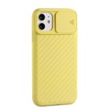 Gumený kryt na iPhone 12 Pro Max - Žltá
