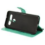 Peňaženkové 3D puzdro na LG K41S/K51S - Zelená
