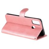 Peňaženkové kožené puzdro na Honor 9X Lite - Ružovozlatá
