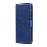 Peňaženkové kožené puzdro na Samsung Galaxy Note 20 Ultra - Modrá
