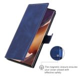 Peňaženkové kožené puzdro na Samsung Galaxy Note 20 Ultra - Modrá