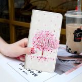 Peňaženkové 3D puzdro na iPhone 12 Pro Max - Pink Tree