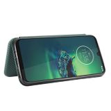 Peňaženkové puzdro na Motorola Moto G8 Plus - Zelená