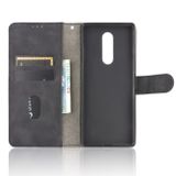 Peňaženkové kožené puzdro na Sony Xperia 1 - Čierna