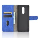 Peňaženkové kožené puzdro na Sony Xperia 1 - Modrá