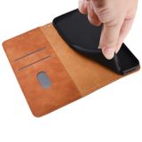 Peňaženkové kožené puzdro na Sony Xperia 1 - Hnedá
