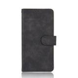 Peňaženkové kožené puzdro SKIN-FEEL na Sony Xperia 5 - Čierna