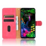 Peňaženkové kožené puzdro MAGNETIC na LG G8S - Rose Red