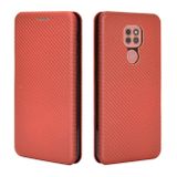 Peňaženkové puzdro na Motorola Moto G9 PLay / E7 Plus - Červená