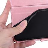 Peňaženkové kožené puzdro na Sony Xperia 10 - Ružovozlatá