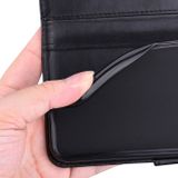 Peňaženkové kožené puzdro na Sony Xperia 10 - Čierna