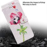 Peňaženkové 3D puzdro na Samsung Galaxy A51 5G - Flower Panda