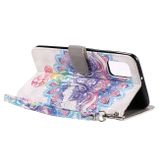 Peňaženkové 3D puzdro na Samsung Galaxy A51 5G - Colorful Elephant