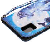 Peňaženkové 3D puzdro na Samsung Galaxy A71 5G - Wolf