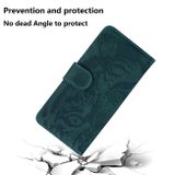 Peňaženkové kožené puzdro na Samsung Galaxy A6 - Green