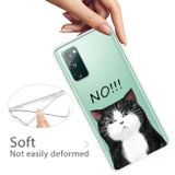 Gumený kryt na Samsung Galaxy S20 FE - NO Cat