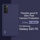 Gumený kryt na Samsung Galaxy S20 FE - Modrá
