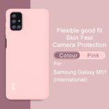 Gumený kryt na Samsung Galaxy M51 - Ružová
