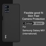 Gumený kryt na Samsung Galaxy M51 - Čierna
