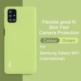 Gumený kryt na Samsung Galaxy M51 - Zelená