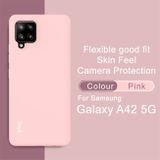 Gumený kryt na Samsung Galaxy A42 5G - Ružová