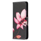 Peňaženkové kožené puzdro DRAWING na Xiaomi Mi 10T Lite 5G - Lotus
