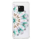 Gumený kryt TPU Protective na Huawei Mate 20 Pro- Half Blue Butterfly